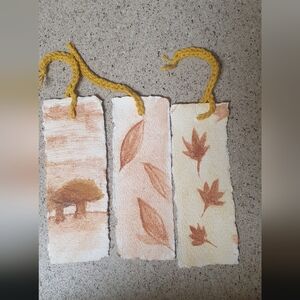 Handmade Watercolor Bookmarks